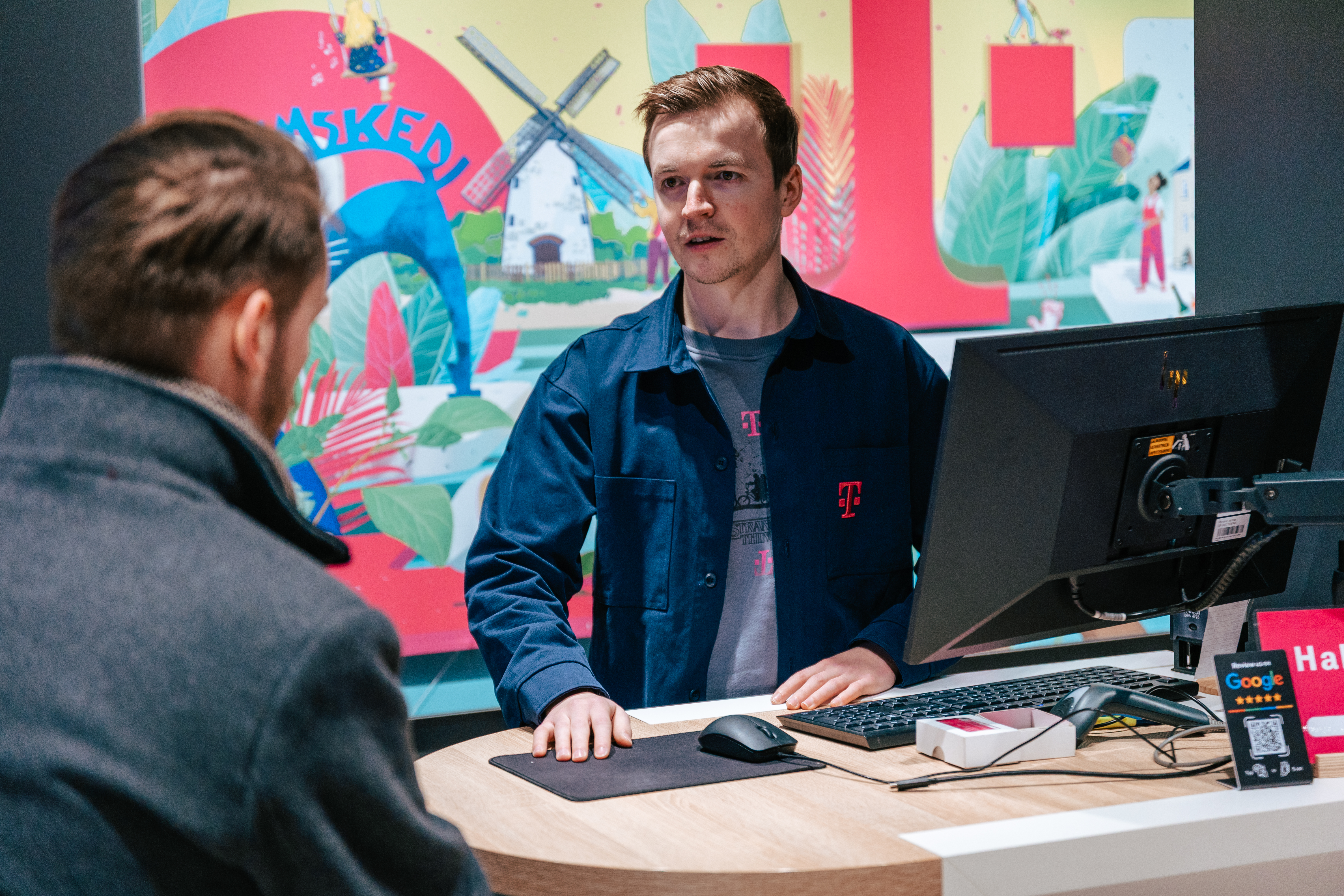 Voss Berater im Gespräch mit Kunden